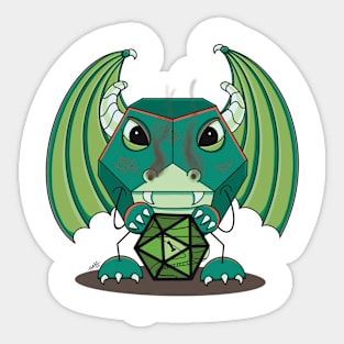 D12 Dragon Sticker